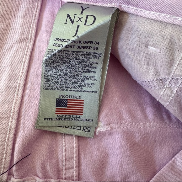 NYDJ | Clarissa Ankle Skinny Jeans Lilac Pink Purple 2 / 26 - Picture 12 of 12